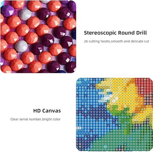 Xiyuekissu 5D Diamond Painting Kits for Adults -Welcome Friends Cardinal Summer Fall House Buffalo Plaid Check Red Bird Autumn Spring Full Dril Diamond Arts 12×16 Inches in Kuwait