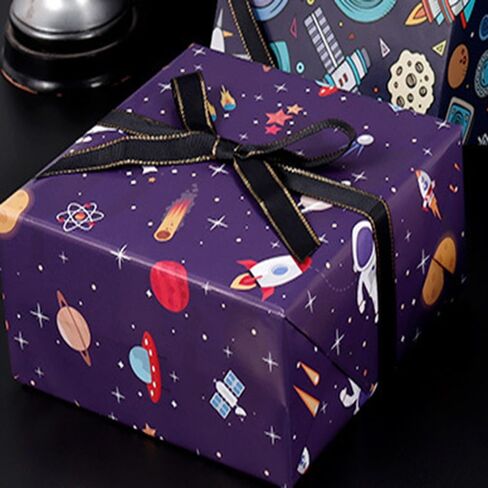 WDNUKEE Birthday Wrapping Paper for Kids Girls Women Adults Boys Men,7 Sheets Birthday Gift Wrapping Paper,Birthday Wrapping Paper Folded Flat 20x28 inches each in Kuwait
