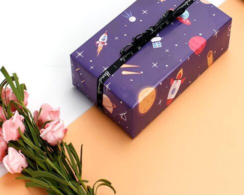 WDNUKEE Birthday Wrapping Paper for Kids Girls Women Adults Boys Men,7 Sheets Birthday Gift Wrapping Paper,Birthday Wrapping Paper Folded Flat 20x28 inches each in Kuwait