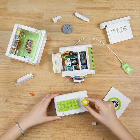 مجموعة بناء الكمبيوتر، نموذج كمبيوتر البناء مجموعات مكعبات بناء صغيرة للبالغين والمراهقين، عرض للمنزل أو المكتب، ألعاب تعليمية هدية عيد ميلاد عيد الميلاد in Kuwait