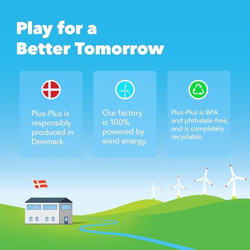 بلس بلس - تعلم بناء بلابل دوارة، 240 قطعة - جذع بناء البناء/ لعبة البخار، مكعبات احجية صغيرة متشابكة للاطفال in Kuwait