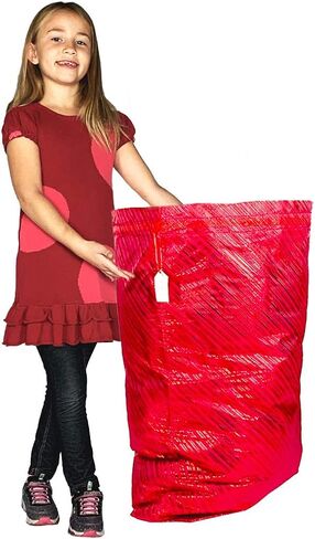 يمكن إعادة استخدامها حقيبة تغليف الهدايا سهلة الاستخدام متوفرة بثلاثة أحجام بواسطة K-Kraft رائعة لعيد الحب والكريسماس وأعياد الميلاد وغيرها, , 26 x 35.5 inches, , in Kuwait