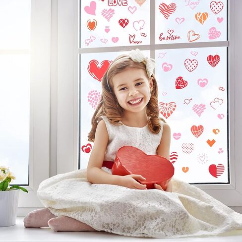 8 Pieces Valentine's Day Stencil Template Heart Painting Stencil Reusable Stencil Drawing Template Set for Valentine's Day DIY Art Notebook Wedding Card Scrapbook, 8 Inch in Saudi Arabia