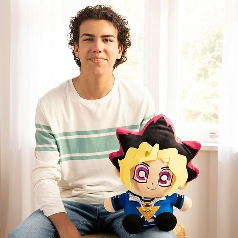 كلب موتشي موتشي - يو جي اوه! قطيفة - دمية يوجي موتو المخملية - دمية انيمي اسفنجية قابلة للتجميع - 15 انش in Kuwait