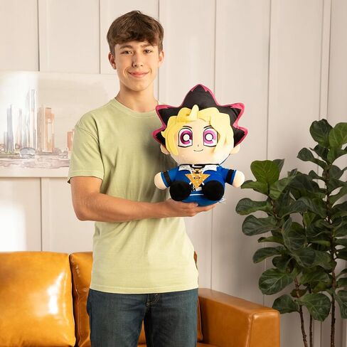 كلب موتشي موتشي - يو جي اوه! قطيفة - دمية يوجي موتو المخملية - دمية انيمي اسفنجية قابلة للتجميع - 15 انش in Kuwait