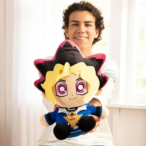 كلب موتشي موتشي - يو جي اوه! قطيفة - دمية يوجي موتو المخملية - دمية انيمي اسفنجية قابلة للتجميع - 15 انش in Kuwait