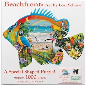 أحجية الصور المقطوعة على شكل شاطئ مكونة من 1000 قطعة من صن سووت in Kuwait