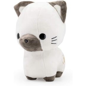 لعبة قطيفة على شكل حيوان محشو لطيف من بيلزي تابي - لعبة قطط برتقالية وبيضاء ناعمة رائعة وهدايا - هدية مثالية للأطفال والرضع والأطفال الصغار - تابي in Kuwait