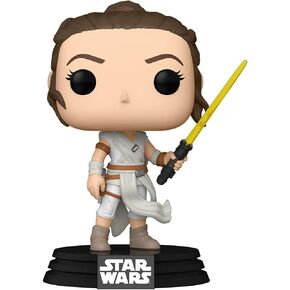 Funko POP Star Wars: Rise of Skywalker - Ben Solo with Blue Saber Vinyl Bobblehead, Multicolor, Standard (51480) in Kuwait