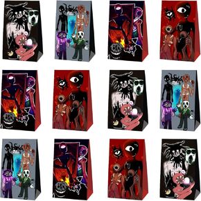 12 قطعة من حقائب هدايا الحفلات من LOONYX، مستلزمات حفلات أعياد الميلاد للأبواب لديكورات الحفلات ذات طابع اللعبة. in Kuwait