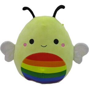 Squishmallows Official Kellytoy Plush Squishy Soft 8 inch Sunny The Bee with Rainbow Belly in Saudi Arabia
