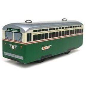 Munipals Septa Wooden Railway Market-Frankford Line M4 Rapid Transit Car Child Safe and Tested Wood Toy Train in Kuwait