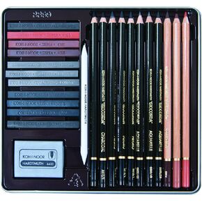 Koh-I-Noor Gioconda 11-Piece Artist Set, Packed in Tin (8894)