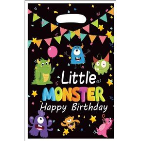 taimowei 30Pcs little monster Theme Party gift Bags Kids Candy Treat Bag Party Supplies in Kuwait