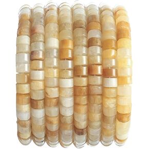 Natural African Jade Stone Spacer Beads 4x2mm 38cm/str Flat Round Loose Semi Gemstone Caps for Making Bracelets Necklace