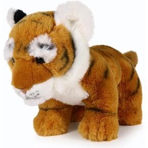 Ice King Bear Baby Tiger Stuffed Animal 10 Inches Cute Plush Toy (Brown) in Kuwait