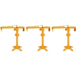 EXCEART 3PCS Micro Crane Tower Toy Party Cake Picks Decoration for Kids Birthday Baby Shower Party Decorations Supplies in Saudi Arabia