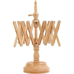 Bhartiya Handicrafts Yarn Ball Winder Hand Operated, Yarn Winder for Crocheting, Wooden Yarn Ball Winder for Knitting Crocheting (Design 12) in Saudi Arabia