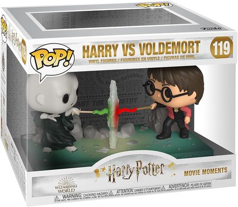 Funko Pop! Moment: Harry Potter - Harry VS Voldemort, Multicolor in Saudi Arabia