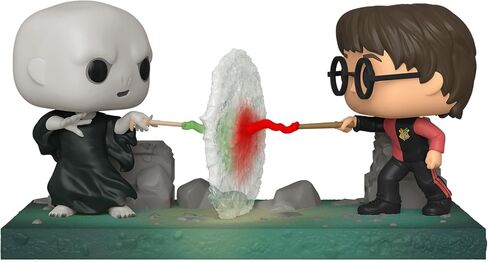 Funko Pop! Moment: Harry Potter - Harry VS Voldemort, Multicolor in Saudi Arabia