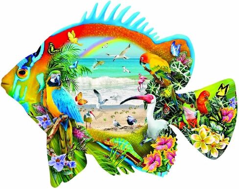 أحجية الصور المقطوعة على شكل شاطئ مكونة من 1000 قطعة من صن سووت in Kuwait