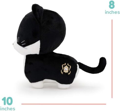 لعبة قطيفة على شكل حيوان محشو لطيف من بيلزي تابي - لعبة قطط برتقالية وبيضاء ناعمة رائعة وهدايا - هدية مثالية للأطفال والرضع والأطفال الصغار - تابي in Kuwait