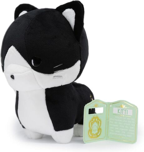 لعبة قطيفة على شكل حيوان محشو لطيف من بيلزي تابي - لعبة قطط برتقالية وبيضاء ناعمة رائعة وهدايا - هدية مثالية للأطفال والرضع والأطفال الصغار - تابي in Kuwait