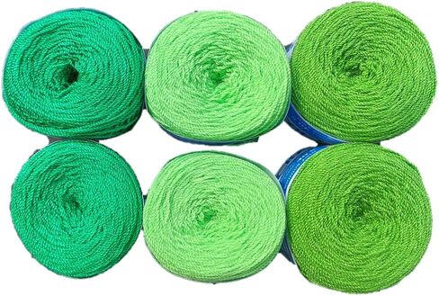 هيلو/Estambre Cristal para Tejer/Bordar Crochet a Mano de Mexico، (باكيت دي 6) متعدد الألوان. | خيوط كريستال من المكسيك لتطريز كروشيه متعدد الألوان (6 عبوات) (وردي-فوشيا-وردي فاتح) in Kuwait
