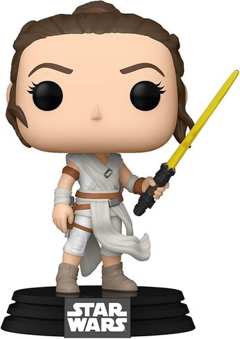 Funko POP Star Wars: Rise of Skywalker - Ben Solo with Blue Saber Vinyl Bobblehead, Multicolor, Standard (51480) in Saudi Arabia