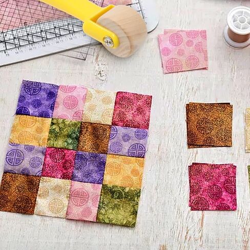 بكرة ورق حائط دوارة بخياطة خياطة دوارة من هونباي للحياكة والخياطة والطباعة والحبر وورق الحائط وديكور المنزل in Kuwait