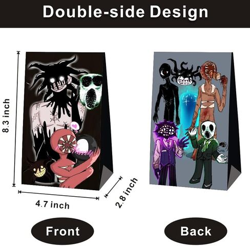 12 قطعة من حقائب هدايا الحفلات من LOONYX، مستلزمات حفلات أعياد الميلاد للأبواب لديكورات الحفلات ذات طابع اللعبة. in Kuwait