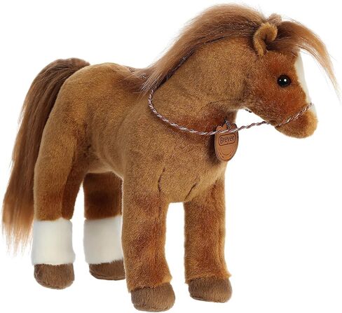 Breyer Aurora® Exquisite Quarter Horse Stuffed Animal - Realistic Detailing - Imaginative Play - Brown 13 Inches in Saudi Arabia