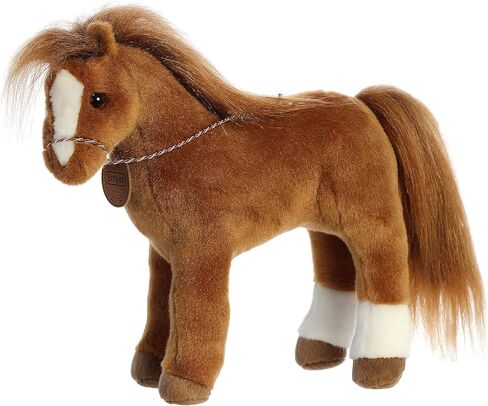 Breyer Aurora® Exquisite Quarter Horse Stuffed Animal - Realistic Detailing - Imaginative Play - Brown 13 Inches in Saudi Arabia