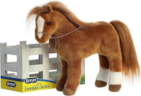 Breyer Aurora® Exquisite Quarter Horse Stuffed Animal - Realistic Detailing - Imaginative Play - Brown 13 Inches in Saudi Arabia
