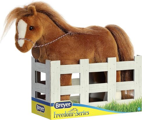 Breyer Aurora® Exquisite Quarter Horse Stuffed Animal - Realistic Detailing - Imaginative Play - Brown 13 Inches in Saudi Arabia