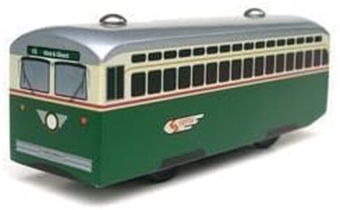 Munipals Septa Wooden Railway Market-Frankford Line M4 Rapid Transit Car Child Safe and Tested Wood Toy Train in Kuwait