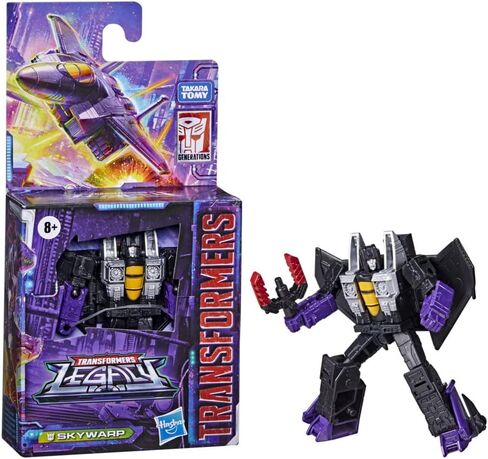 Transformers Toys Generations Legacy Core Skywarp Action Figure - Kids Ages 8 and Up, 3.5-inch in Saudi Arabia