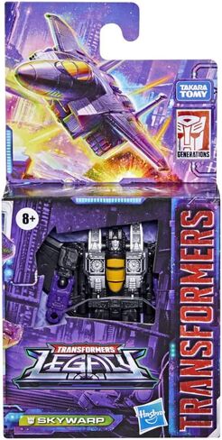Transformers Toys Generations Legacy Core Skywarp Action Figure - Kids Ages 8 and Up, 3.5-inch in Saudi Arabia
