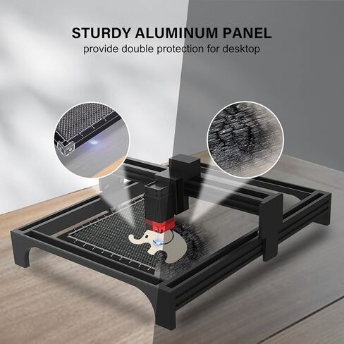 Honeycomb Working Table, 440x440x22mm Honeycomb Laser Bed, Laser Honeycomb for Most Laser Engravers with Aluminum Plate with Engraving Materials in Kuwait