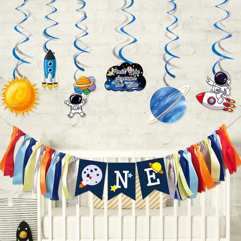 ديكورات عيد ميلاد من فيرست تريب اراوند ذا صن لتزيين اعياد الميلاد لمدة عام واحد، ديكورات عيد ميلاد الرحلة الاولى حول الشمس، لوازم حفلات اعياد الميلاد in Kuwait