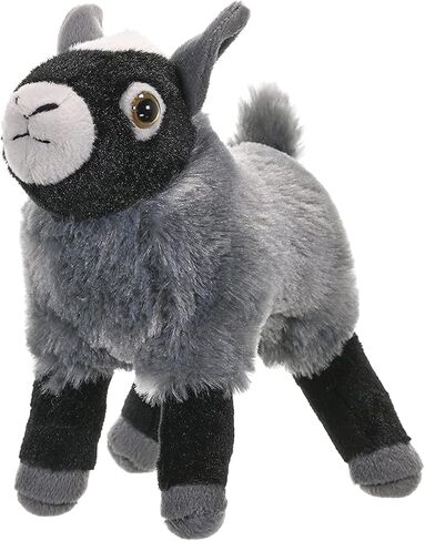 Wild Republic Goat Plush, Stuffed Animal, Plush Toy, Gifts for Kids, Cuddlekins 8 Inches , Original Version in Saudi Arabia
