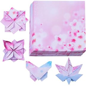 Origami Paper Double-Sided Origami Paper 200 Sheets Wrapping Paper Gradient Pattern Paper for DIY Gift Box Wrapping Birthday Party Decor Scrapbook Craft Projects (6 x 6 inch-12 Color)