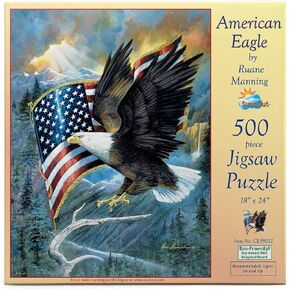 Sunsout American Eagle 500 Piece Jigsaw Puzzle in Kuwait