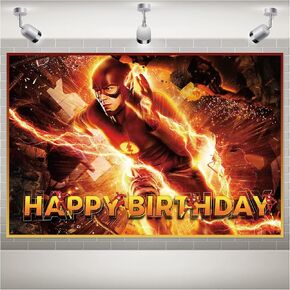 Hero Birthday Party Supplies,Party Supplies Birthday with 5 * 3ft Background Backdrop Birthday Banner, Party Supplies Birthday Boy Kids for Superhero Theme Party in Kuwait