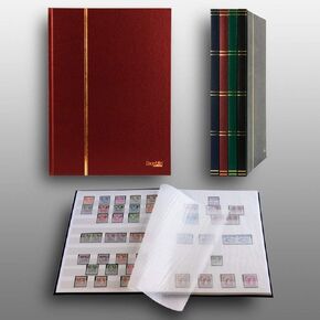 Prophila stamp album (new) 16 white sides, red cover in Kuwait