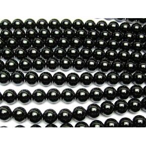 8mm Black Agate Beads 45pcs Round Loose Smooth Beads for Jewelry Making Craft DIY 1 Strand (Black Agate Beads 8mm,808005) in Saudi Arabia
