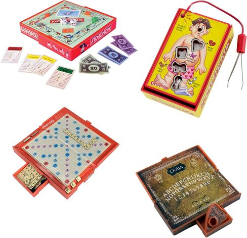 Worlds Smallest Mini Board Games Bundle Set of 4 - Monopoly - Scrabble - Operation - Ouija in Saudi Arabia