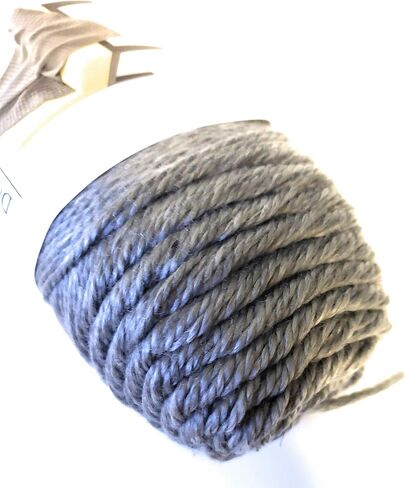 Loops & Threads Soft & Shiny Yarn, 1 Ball, Silver Fox, 4 Ounces in Saudi Arabia
