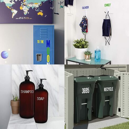 Duro Permanent Adhesive Vinyl Letters & Numbers 3" 160/Pkg, Yellow in Kuwait