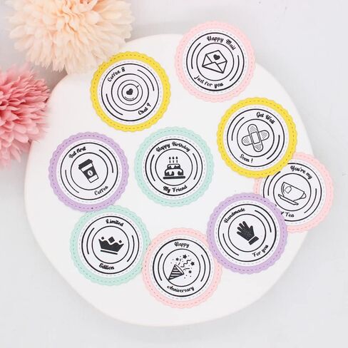 KSCRAFT Happy Mail Tags Stamp and Metal Cutting Dies Stencils for DIY Scrapbooking/Photo Album Decorative Embossing DIY Paper Cards in Saudi Arabia